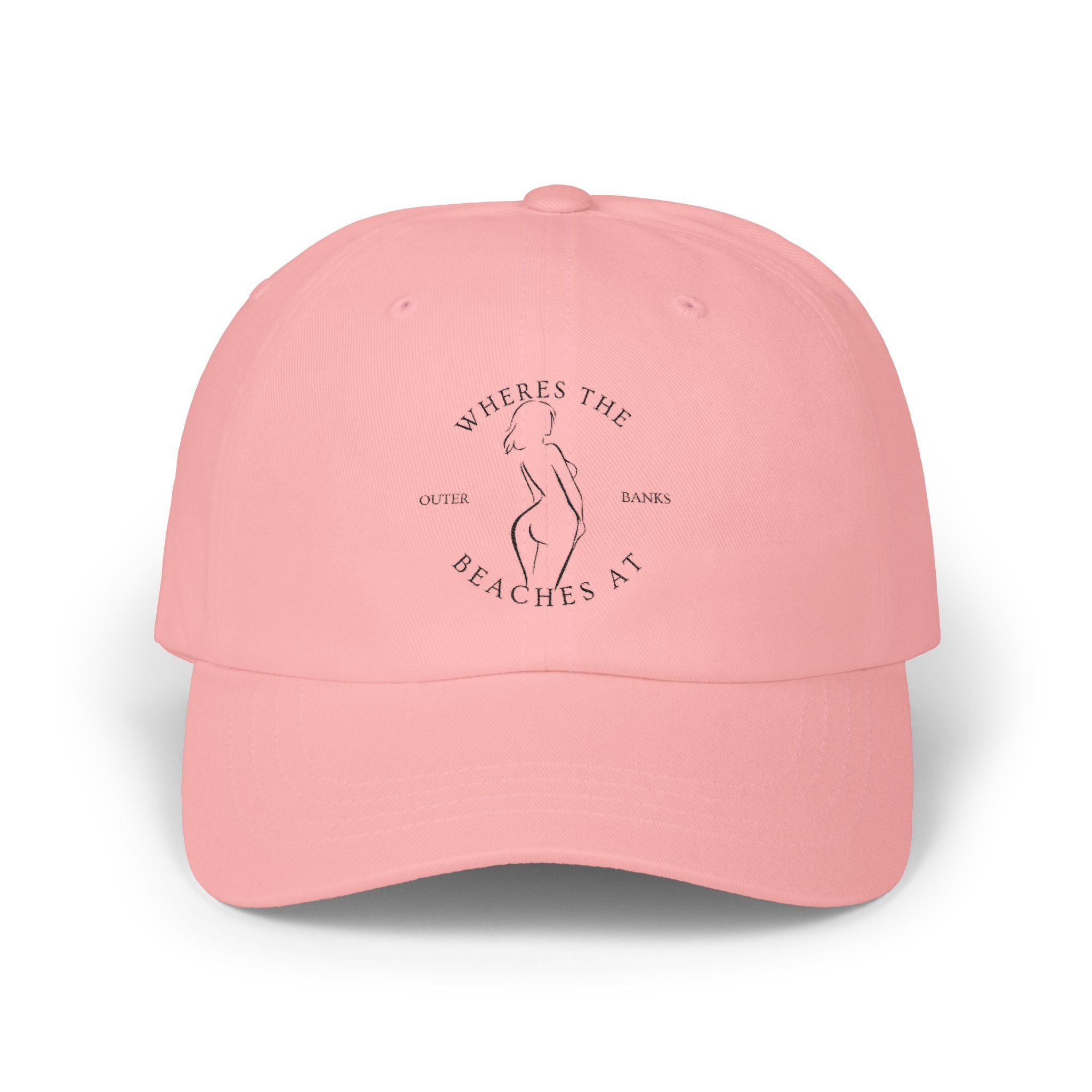 Where's The Beaches At Dad Cap — Outer Banks Beach Vacation Hat