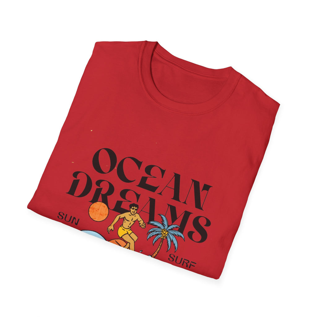 Ocean Dreams T-Shirt — Surf, Sun & Freedom Graphic Tee