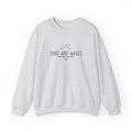 Sand and Waves Embroidered Crewneck Sweatshirt