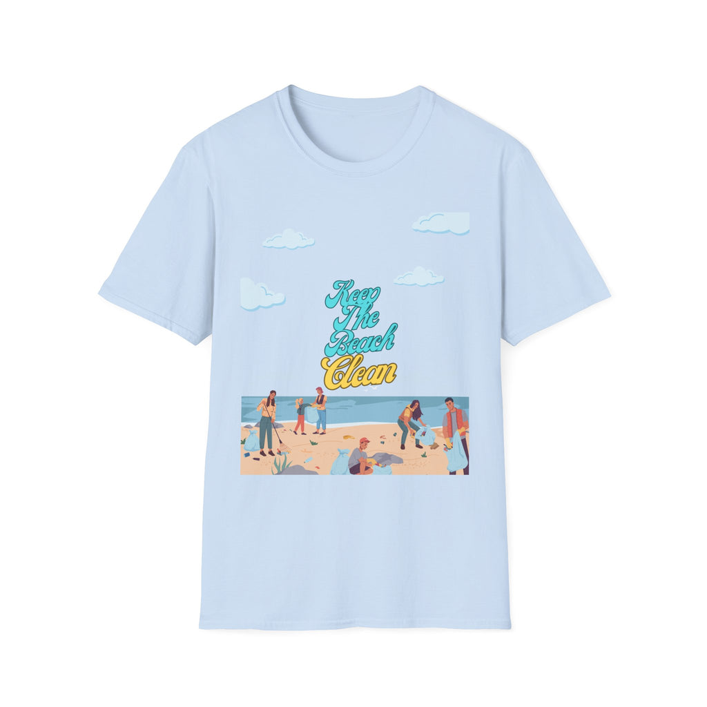 Keep the Beach Clean Retro Summer T-Shirt — Outer Banks Beach Tee