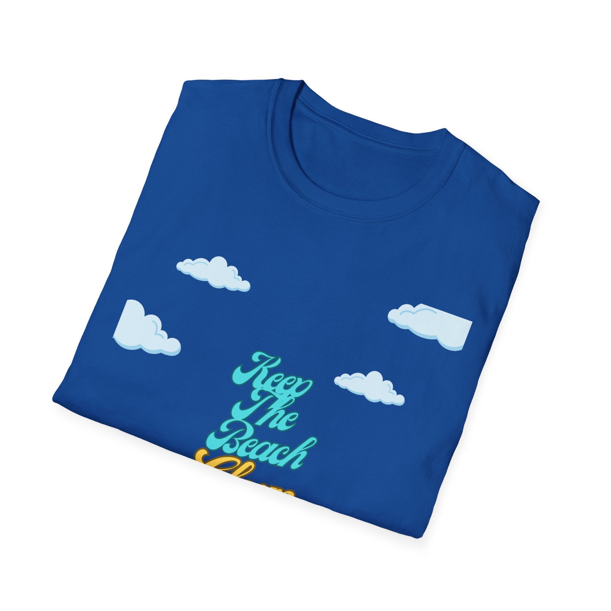 Keep the Beach Clean Retro Summer T-Shirt — Outer Banks Beach Tee