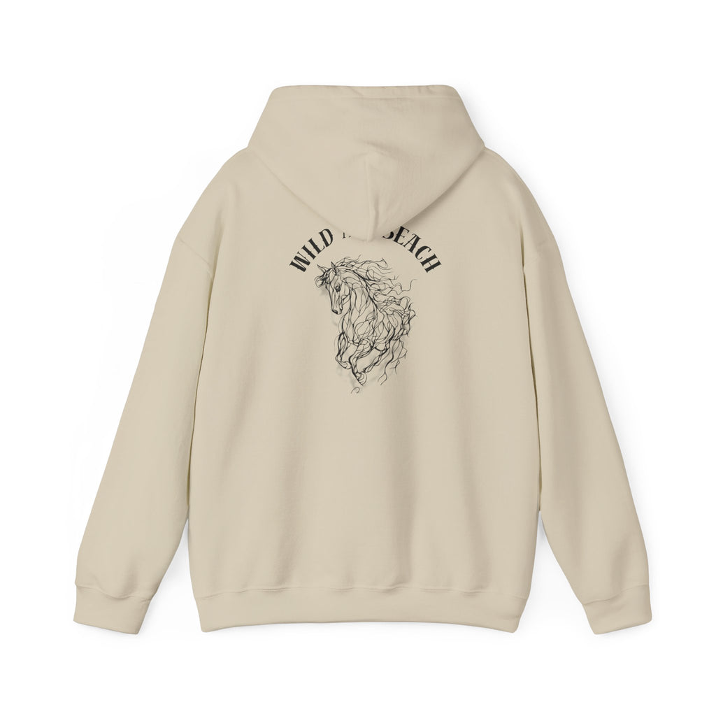 "Wild Ass Beach" Hoodie — Coastal Vacation Pullover