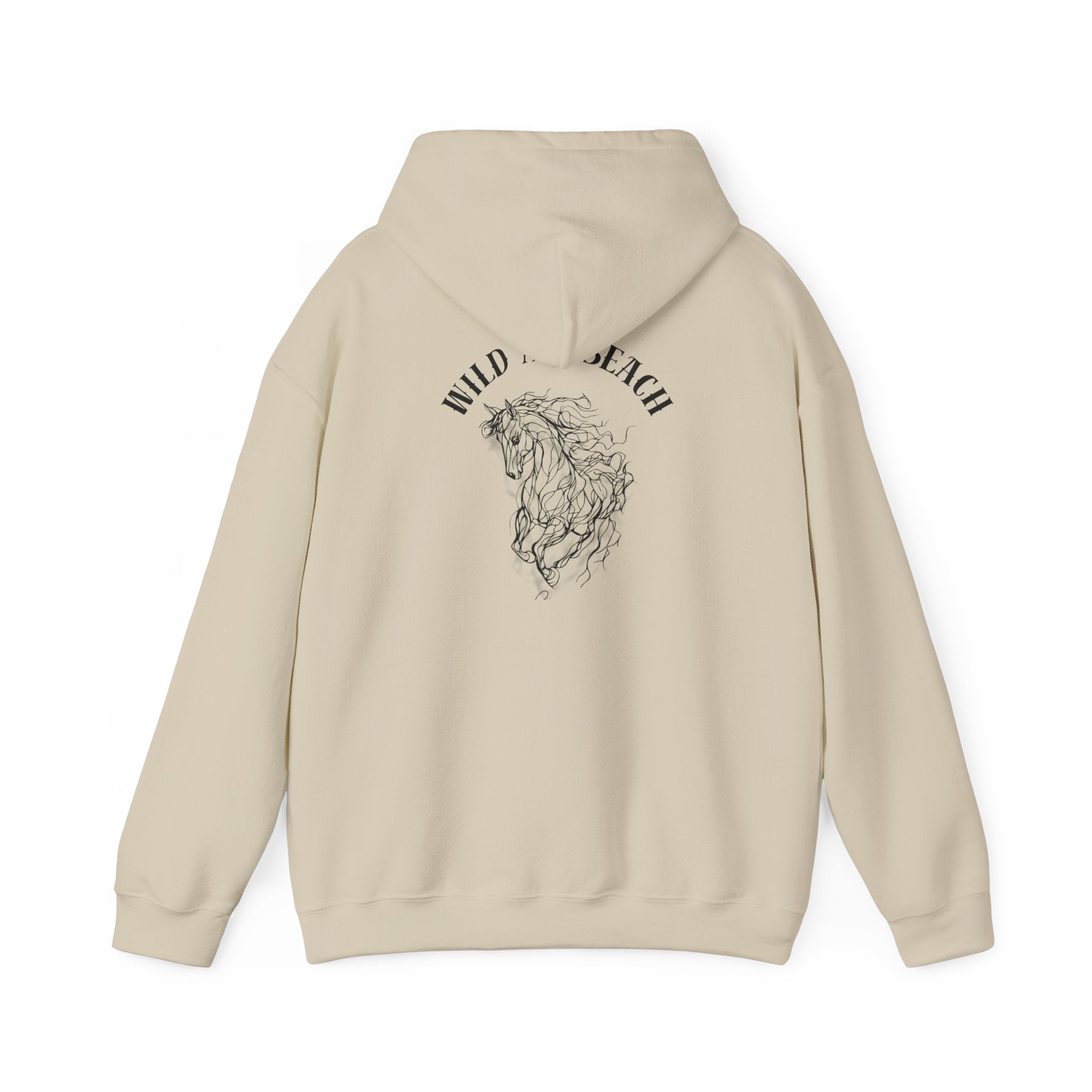 "Wild Ass Beach" Hoodie — Coastal Vacation Pullover