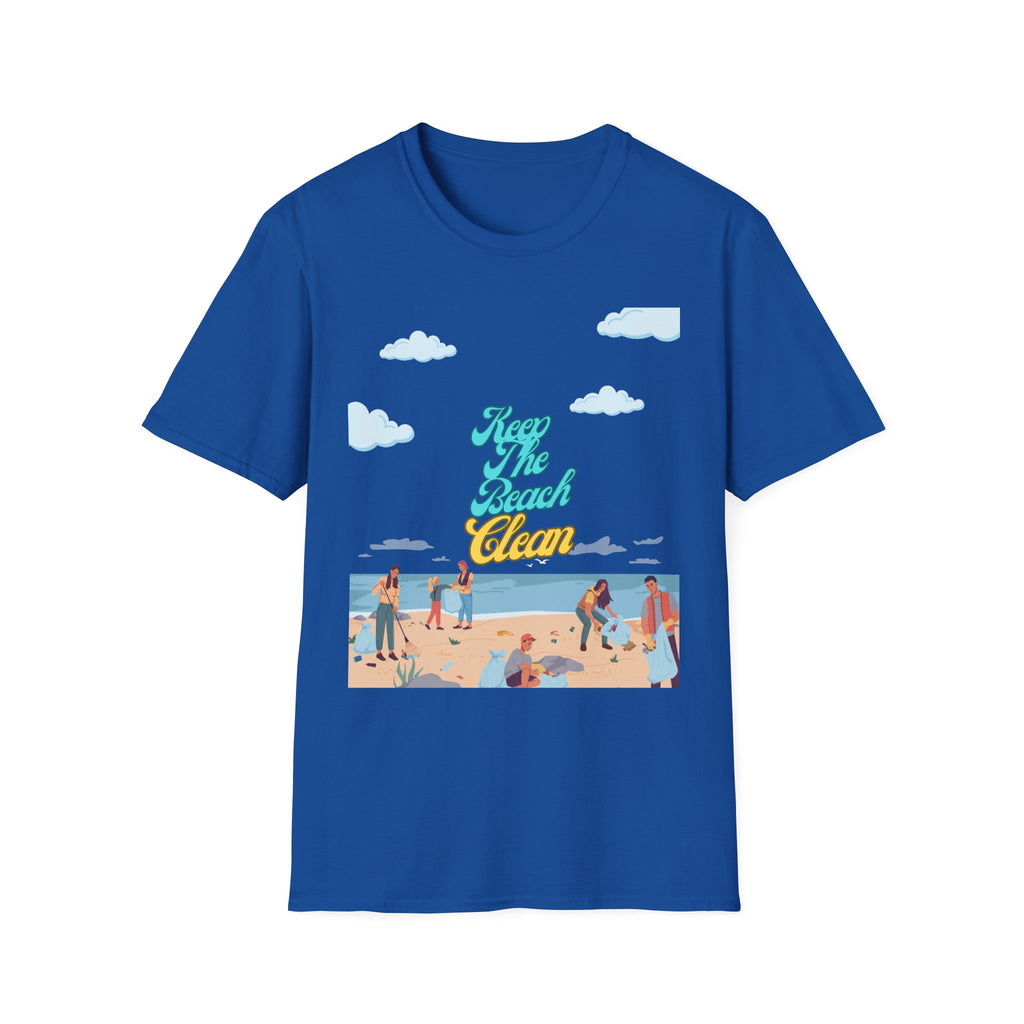 Keep the Beach Clean Retro Summer T-Shirt — Outer Banks Beach Tee
