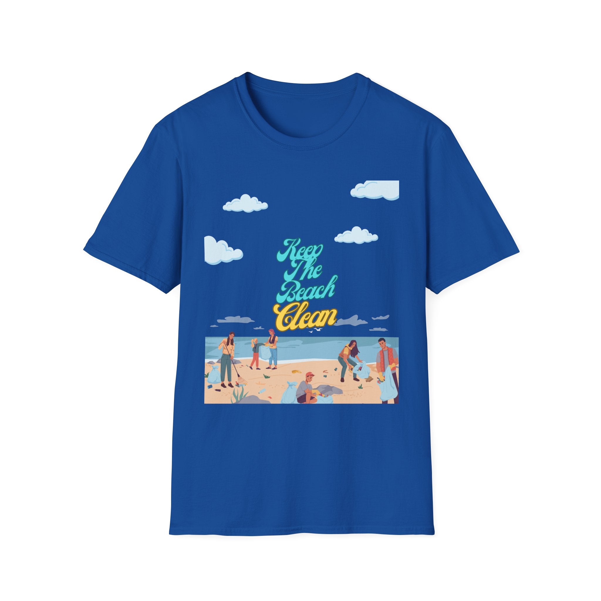 Keep the Beach Clean Retro Summer T-Shirt — Outer Banks Beach Tee