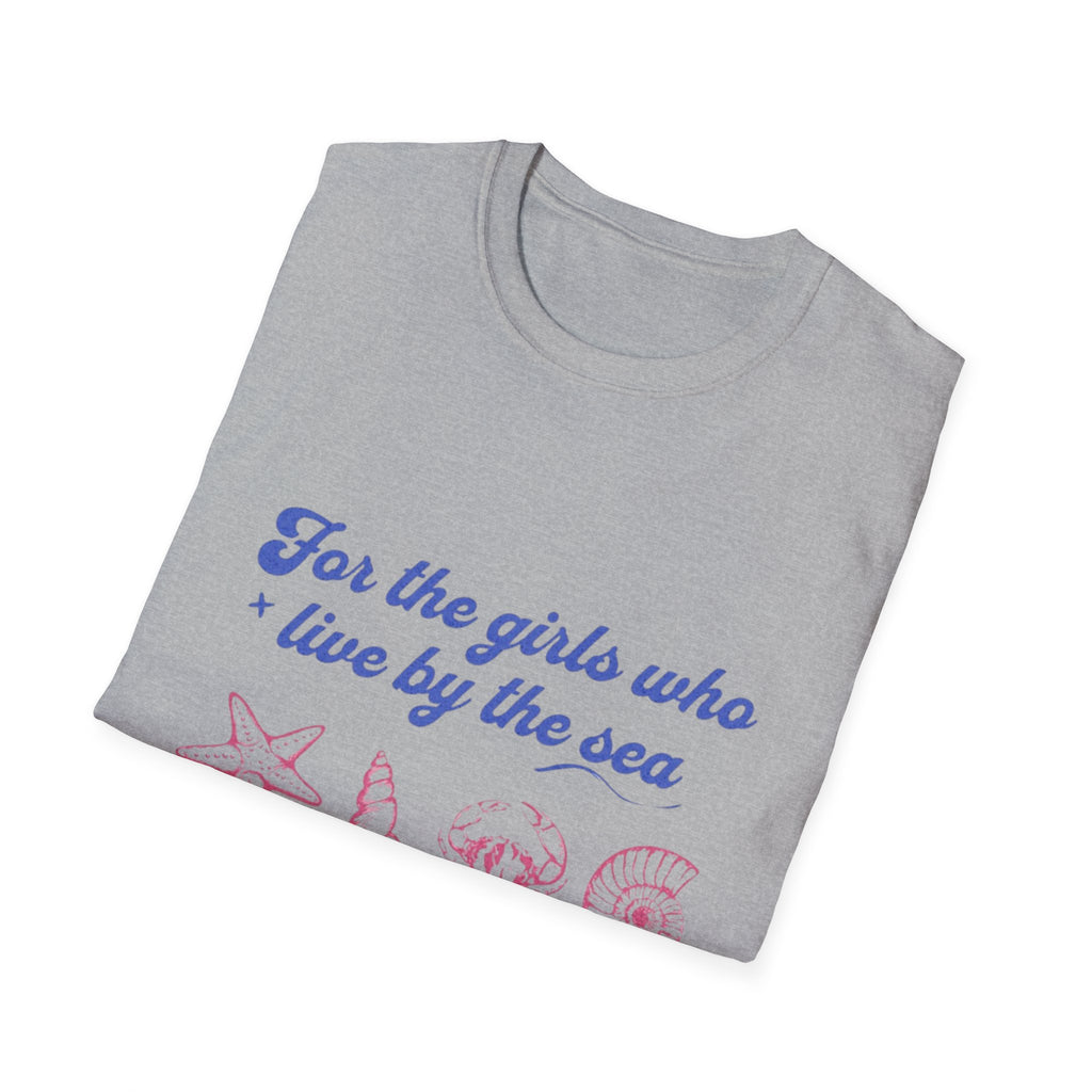 Coastal "For the Girls Who Live by the Sea" Graphic Tee
