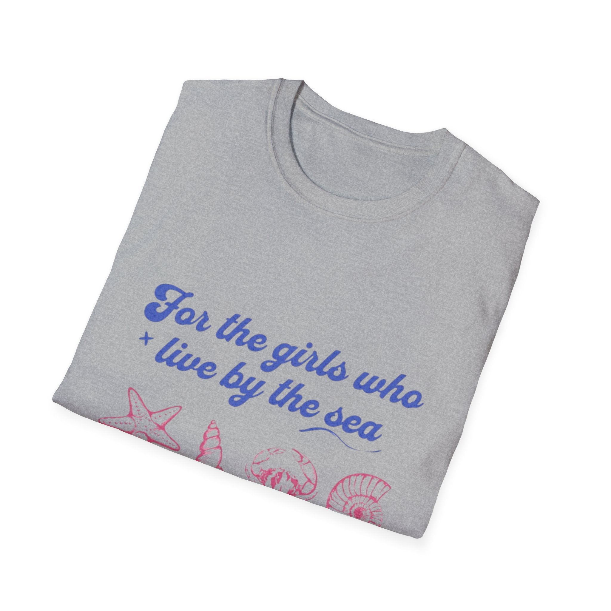 Coastal "For the Girls Who Live by the Sea" Graphic Tee