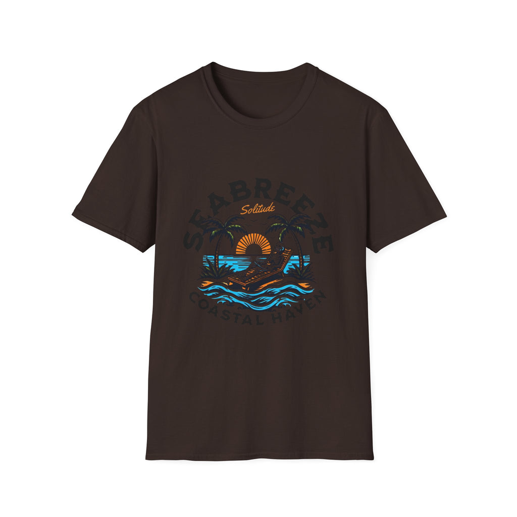 Sea Breeze T-Shirt — Coastal Haven Graphic Beach Tee