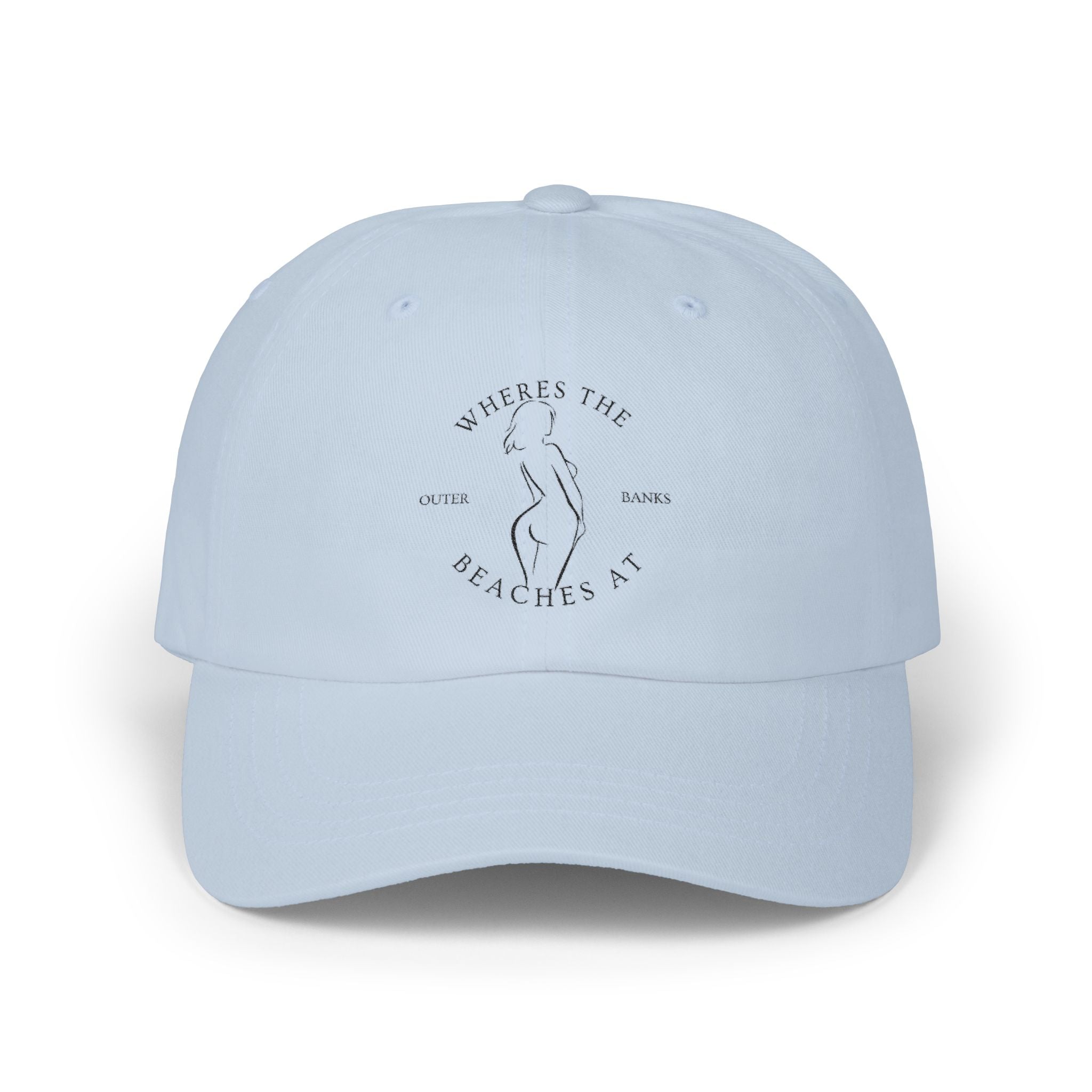 Where's The Beaches At Dad Cap — Outer Banks Beach Vacation Hat