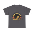 Beachy Vibes Tee — "Riding Waves With Style" Retro Sunset Surf T-Shirt
