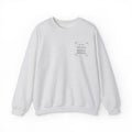 Outer Banks Embroidered Crewneck Sweatshirt — Minimalist Coastal Pullover