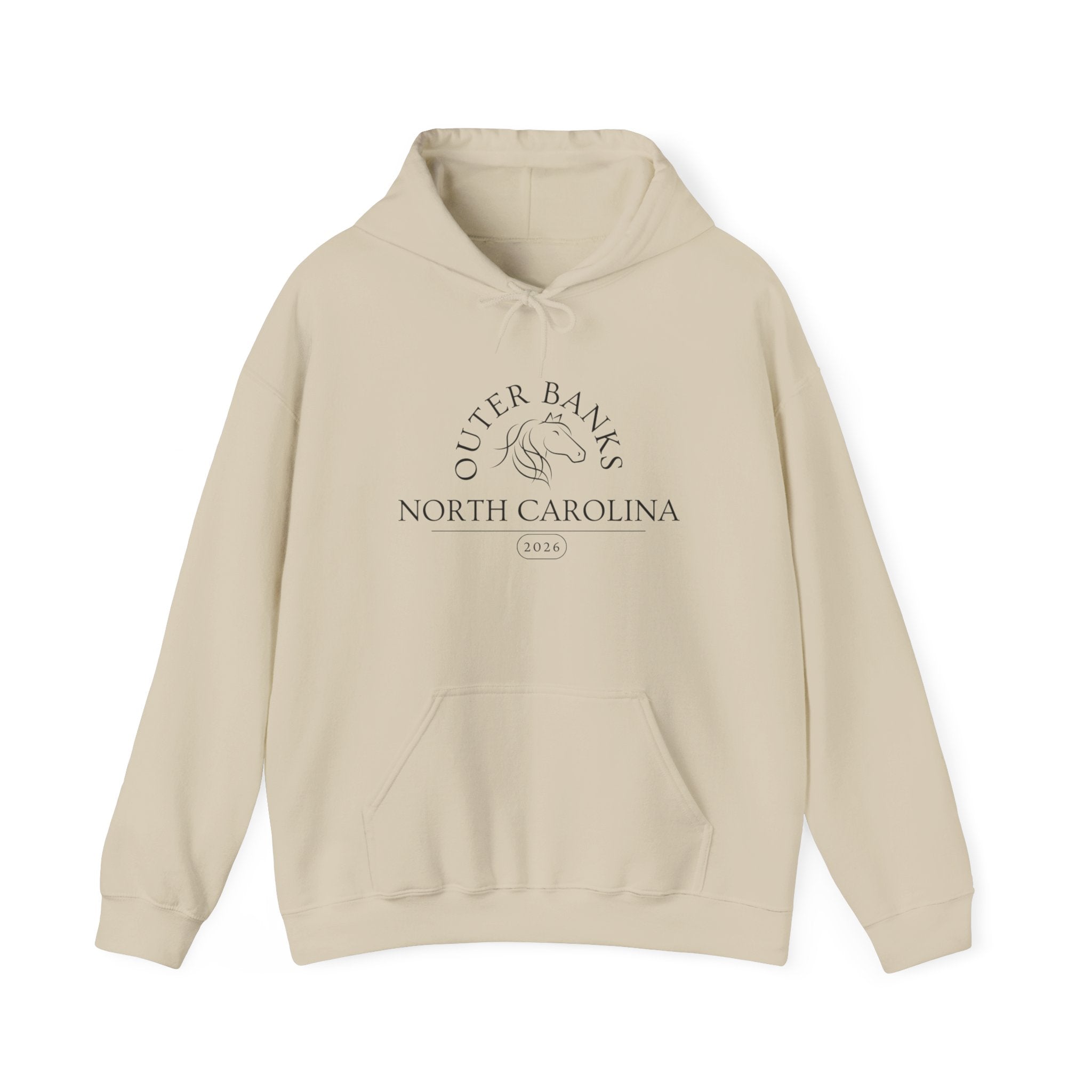 "Wild Ass Beach" Hoodie — Coastal Vacation Pullover