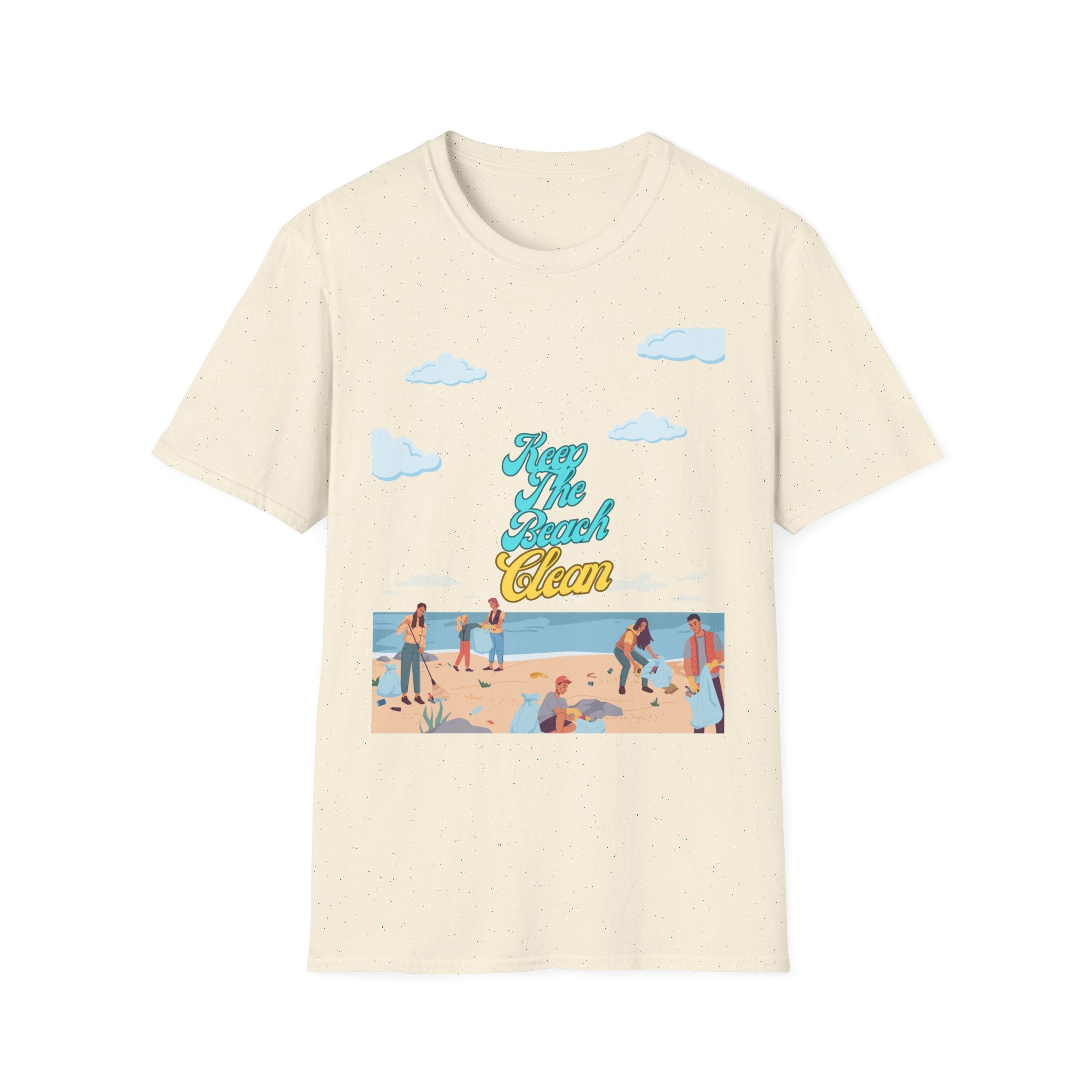 Keep the Beach Clean Retro Summer T-Shirt — Outer Banks Beach Tee