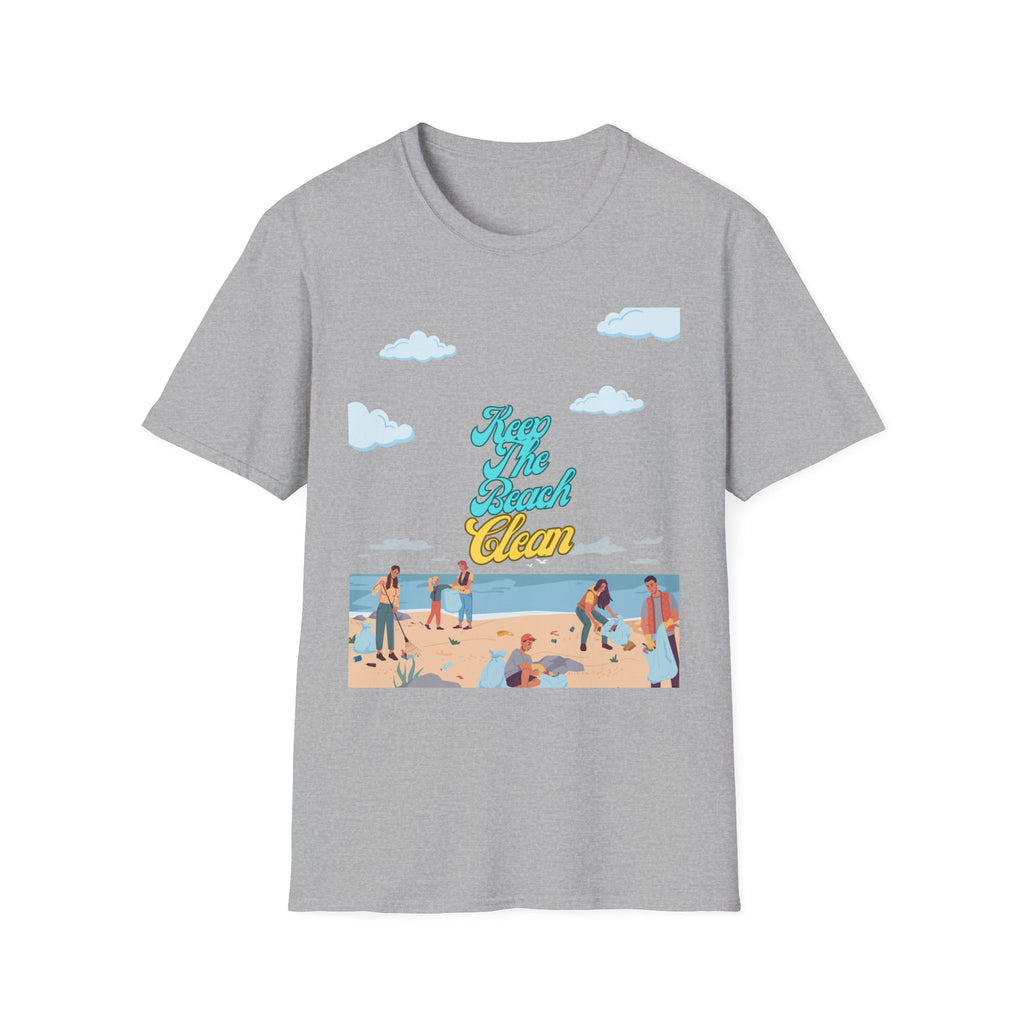 Keep the Beach Clean Retro Summer T-Shirt — Outer Banks Beach Tee
