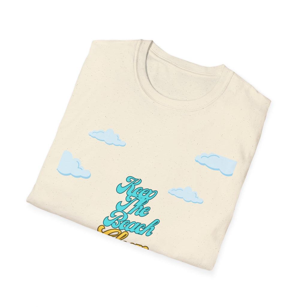 Keep the Beach Clean Retro Summer T-Shirt — Outer Banks Beach Tee