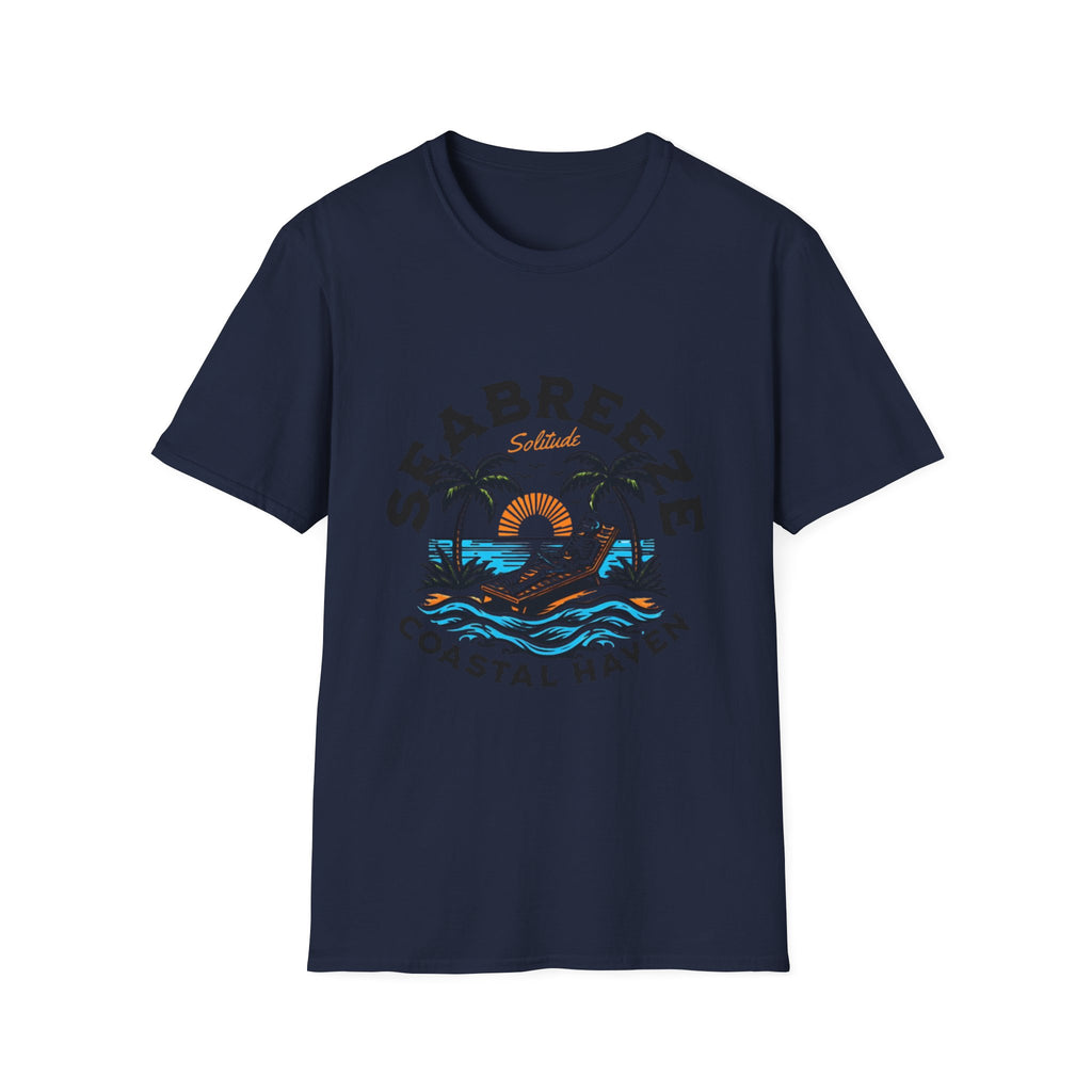 Sea Breeze T-Shirt — Coastal Haven Graphic Beach Tee