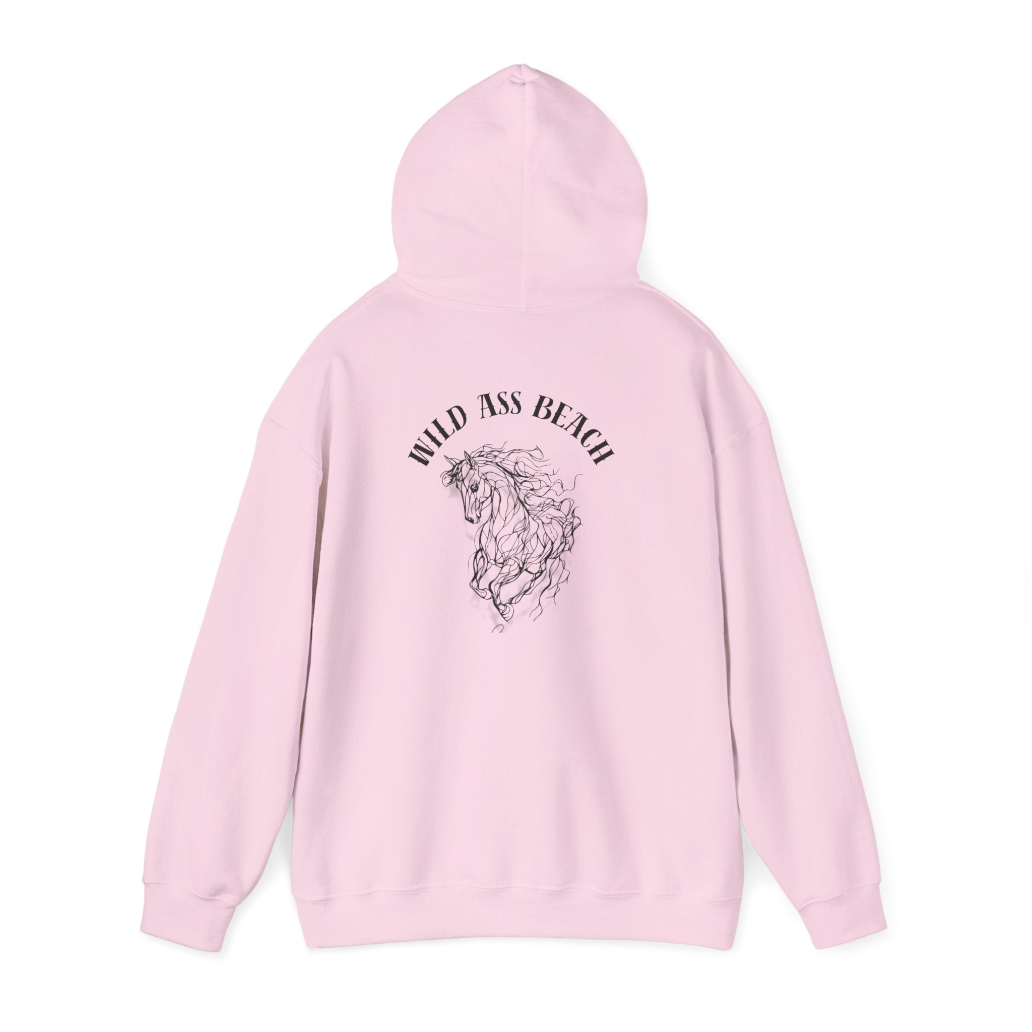"Wild Ass Beach" Hoodie — Coastal Vacation Pullover