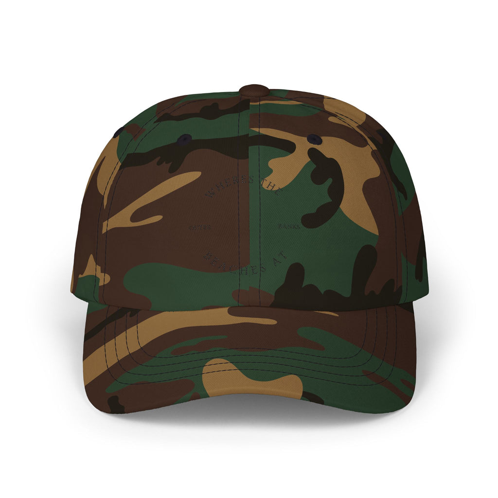 Classic Dad Cap — "Where's the Beaches At" Embroidered Beach Dad Hat