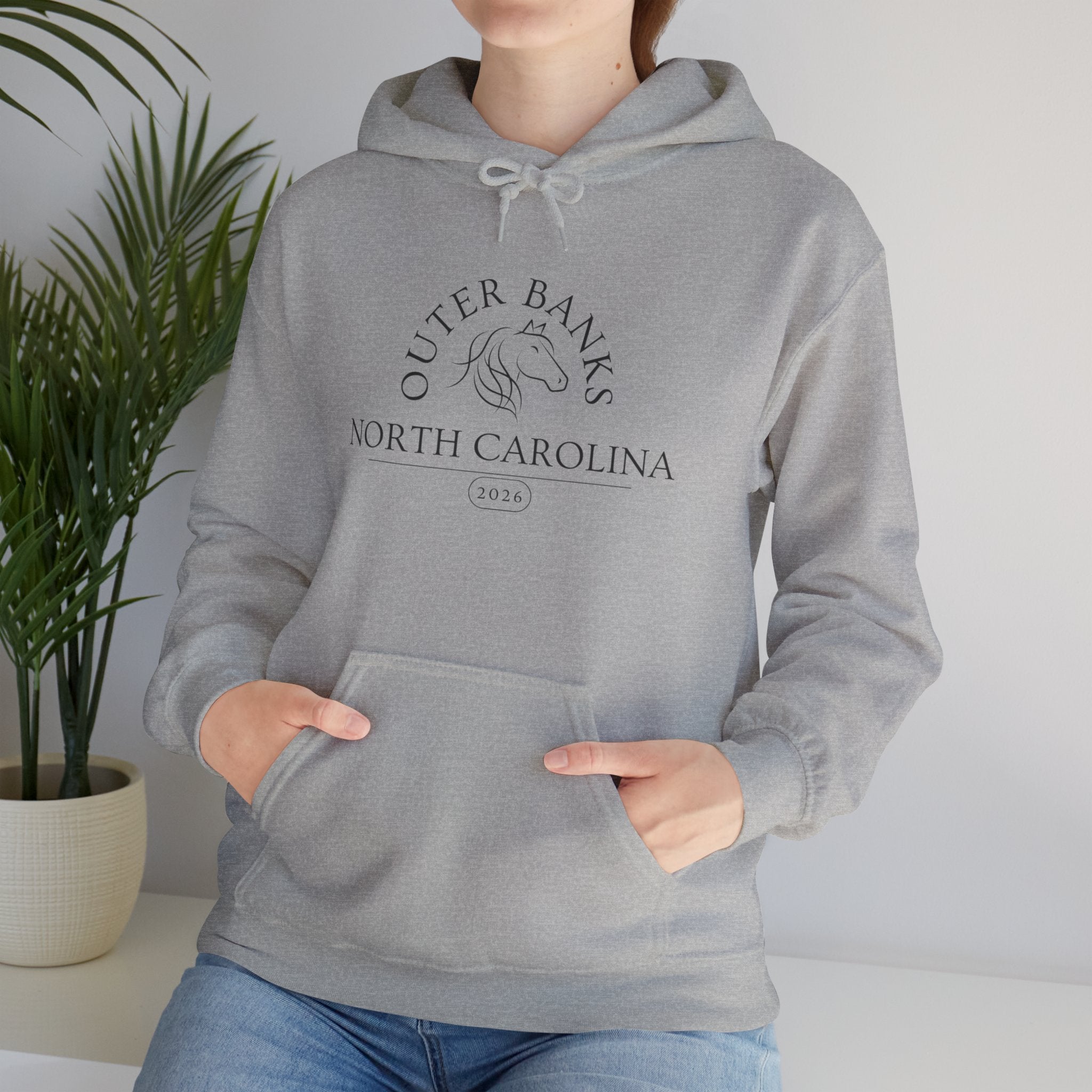 "Wild Ass Beach" Hoodie — Coastal Vacation Pullover