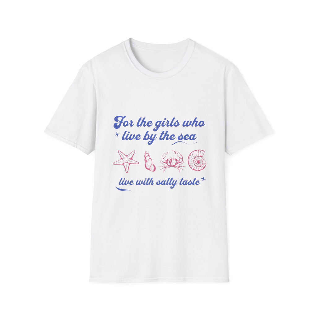 Coastal "For the Girls Who Live by the Sea" Graphic Tee