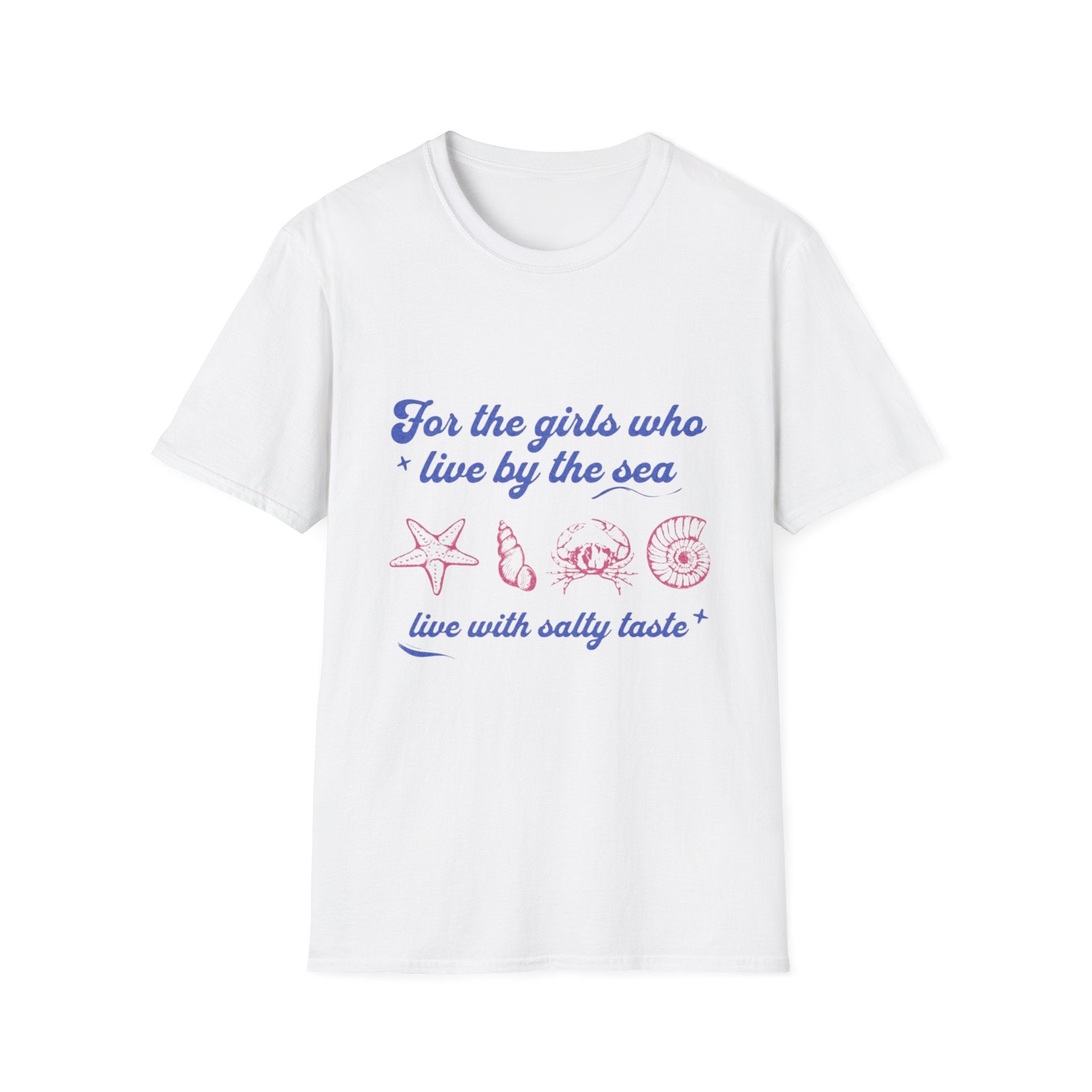 Coastal "For the Girls Who Live by the Sea" Graphic Tee