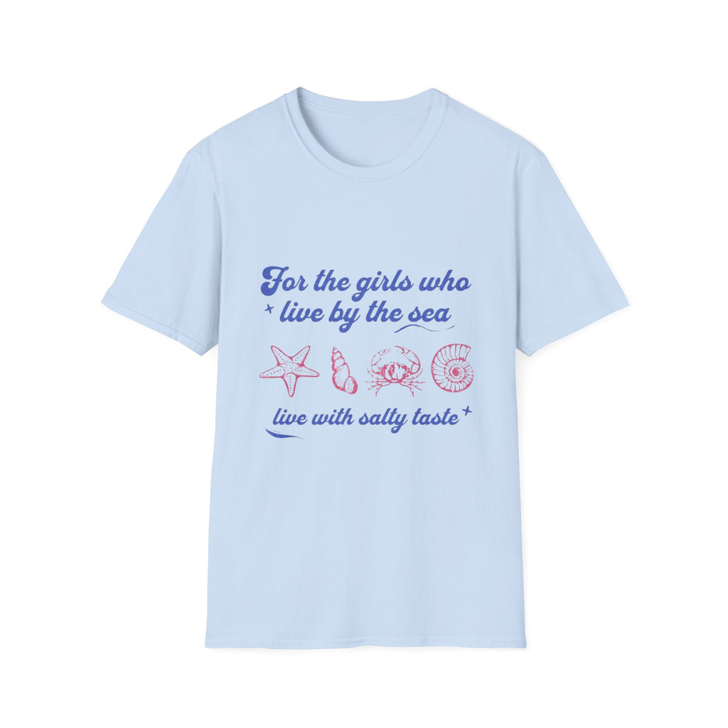 Coastal "For the Girls Who Live by the Sea" Graphic Tee