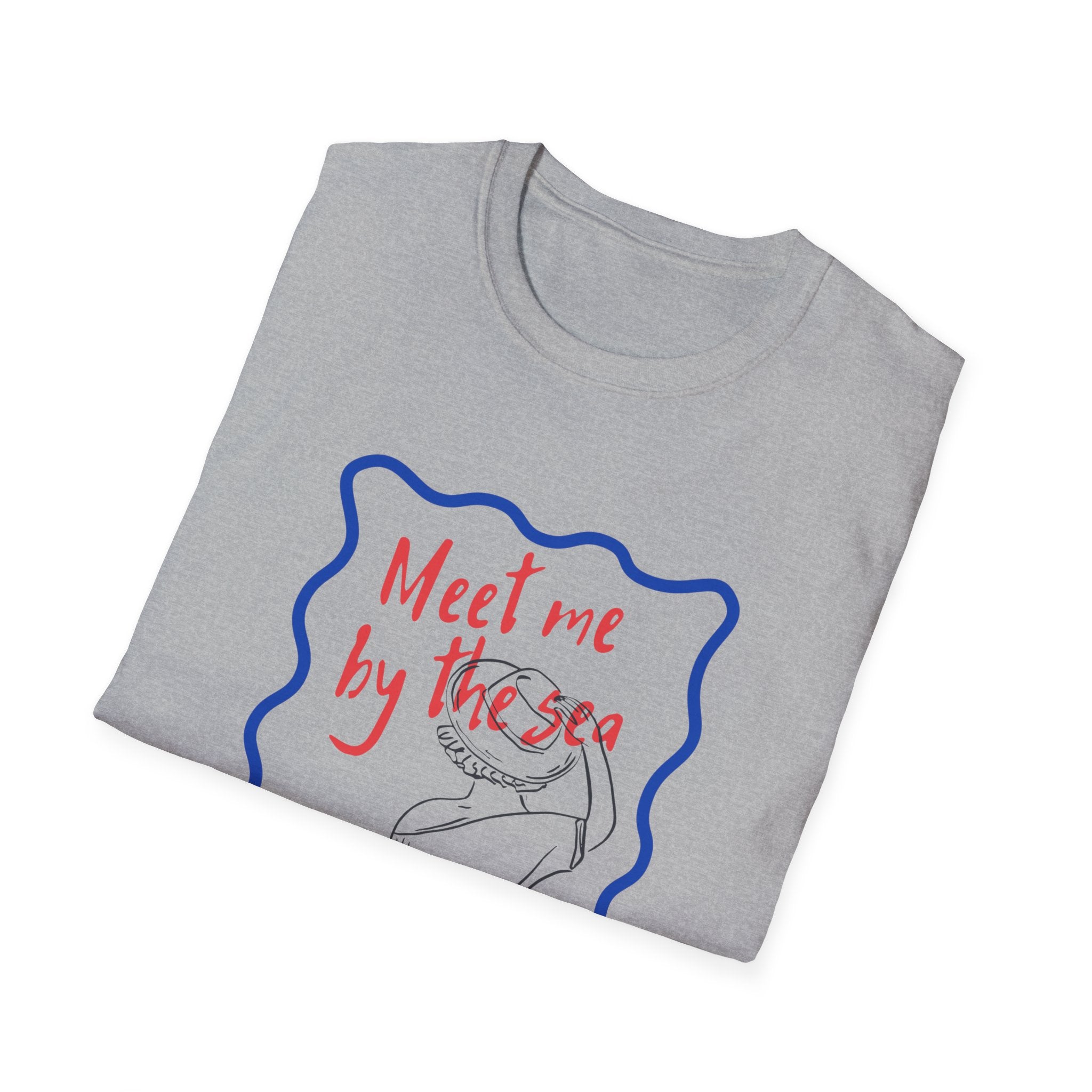 Meet Me By The Sea Nautical Beach T-Shirt — Graphic Tee