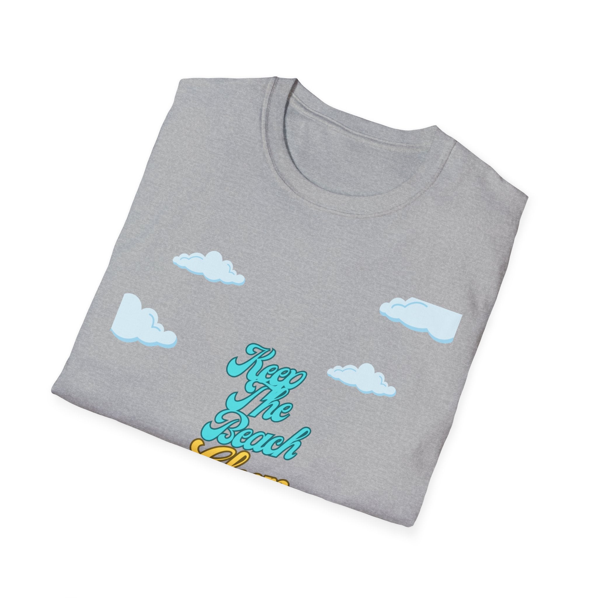 Keep the Beach Clean Retro Summer T-Shirt — Outer Banks Beach Tee