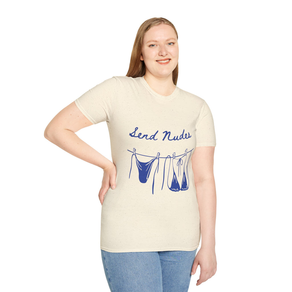 Send Nudes Graphic T-Shirt — Spring Break 2026 Tee