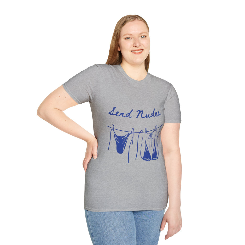 Send Nudes Graphic T-Shirt — Spring Break 2026 Tee