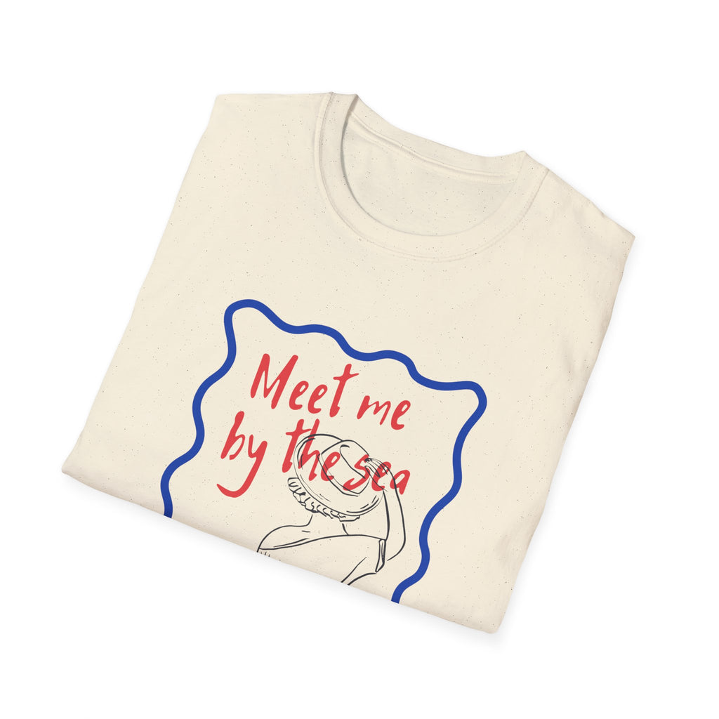 Meet Me By The Sea Nautical Beach T-Shirt — Graphic Tee