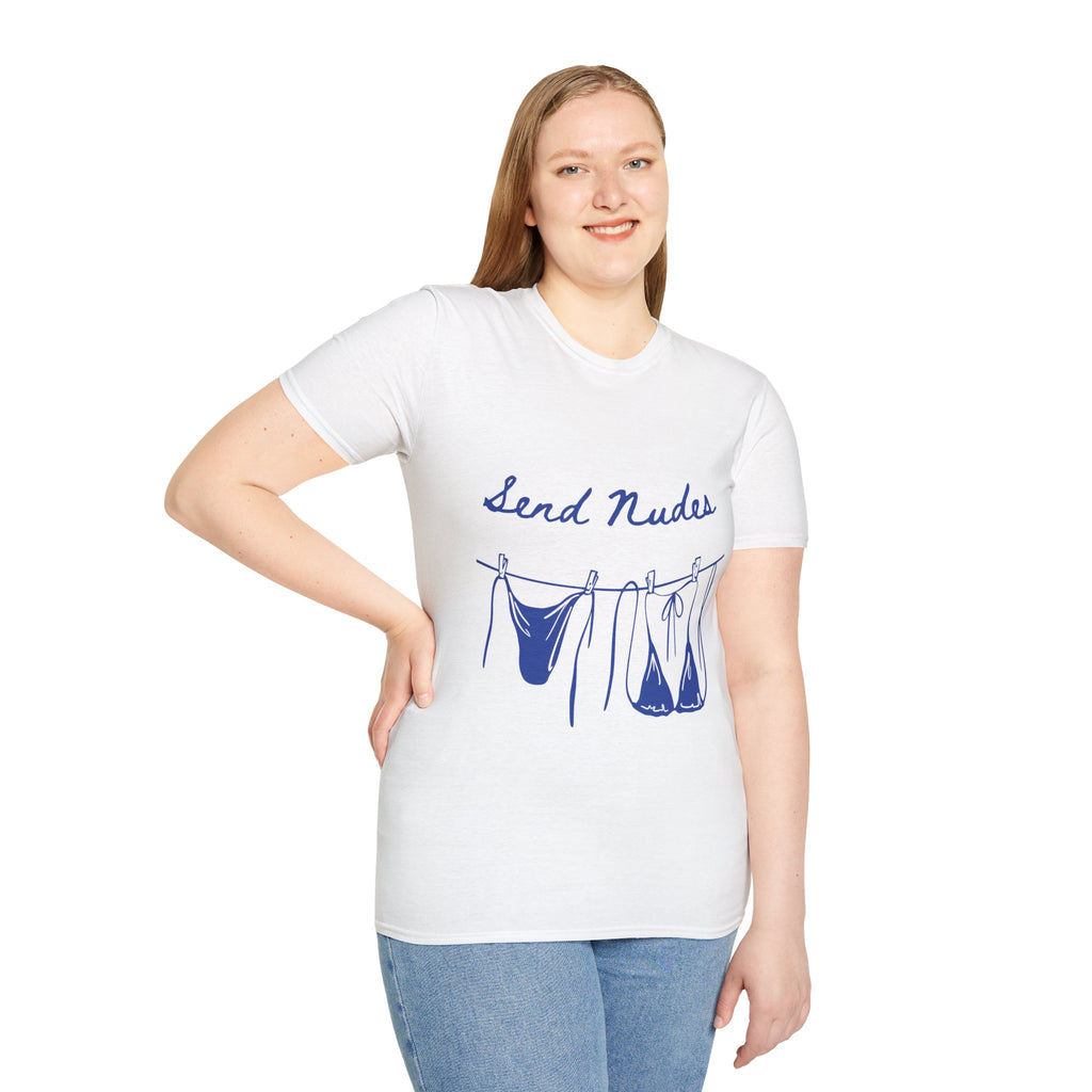 Send Nudes Graphic T-Shirt — Spring Break 2026 Tee