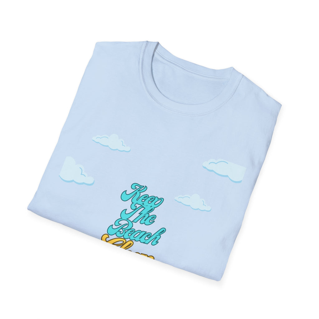 Keep the Beach Clean Retro Summer T-Shirt — Outer Banks Beach Tee