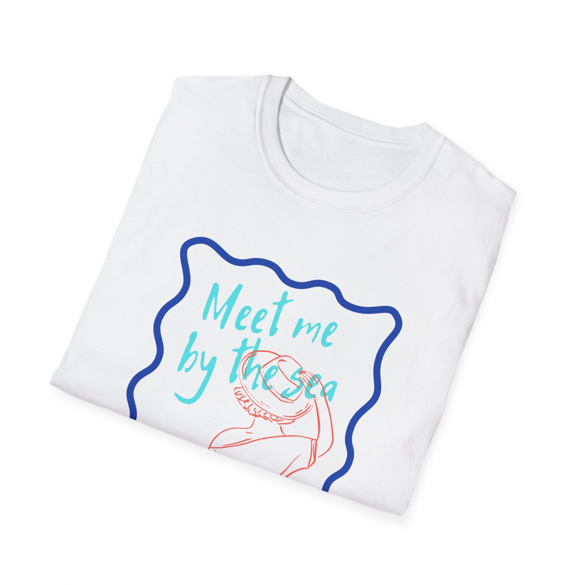 Meet Me by the Sea T-Shirt — Beachy Seashell Graphic Tee