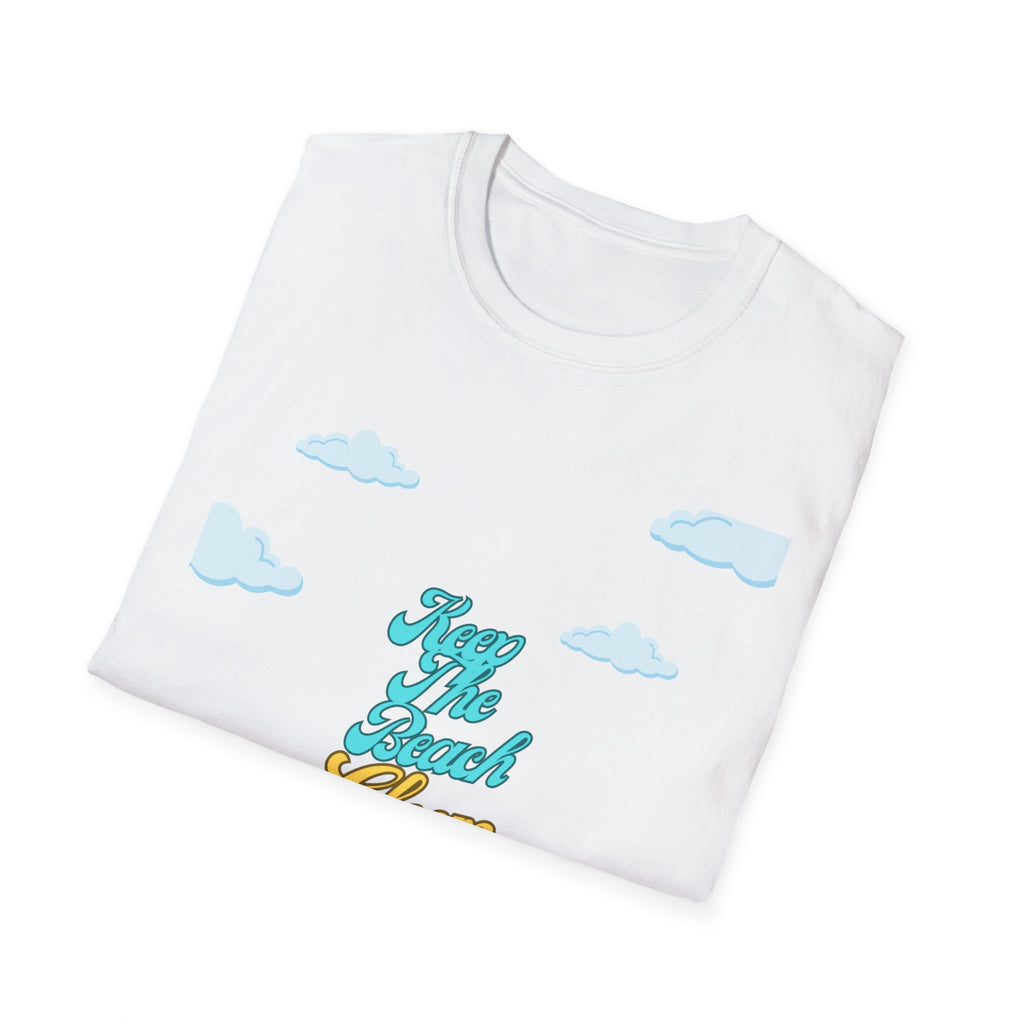 Keep the Beach Clean Retro Summer T-Shirt — Outer Banks Beach Tee