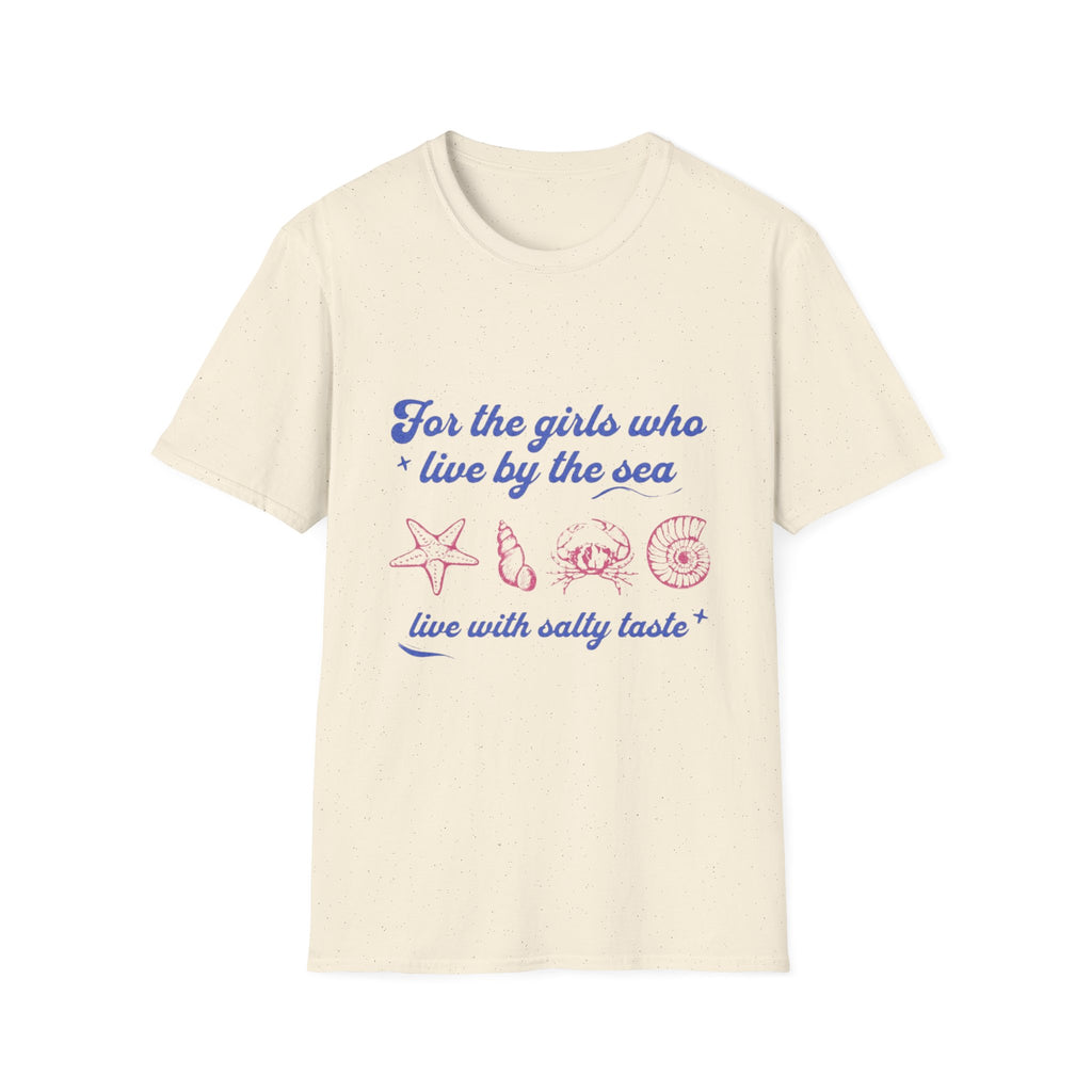 Coastal "For the Girls Who Live by the Sea" Graphic Tee