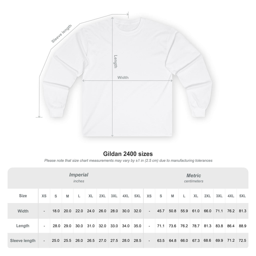 Long Sleeve Tee with Vintage Photo Print — Egg on Toaster  Artwork