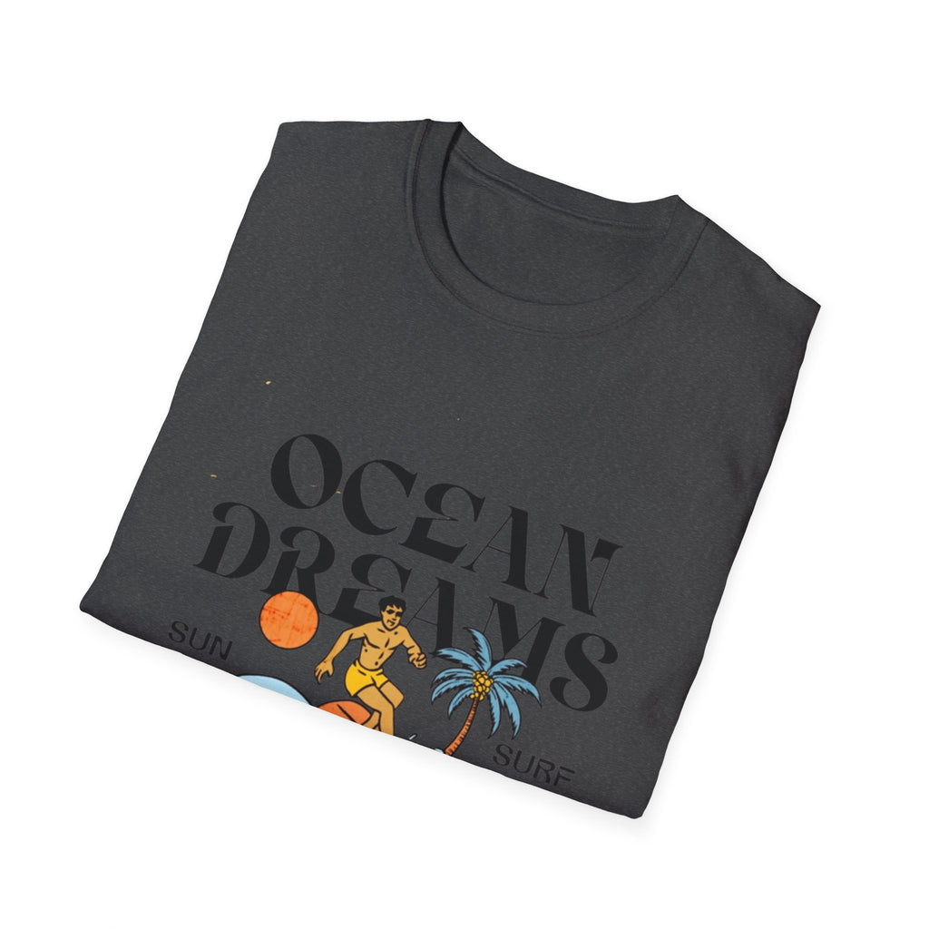 Ocean Dreams T-Shirt — Surf, Sun & Freedom Graphic Tee