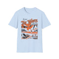 Beach Waves Graphic T-Shirt — "Catch The Waves in Style" Retro Surf Tee
