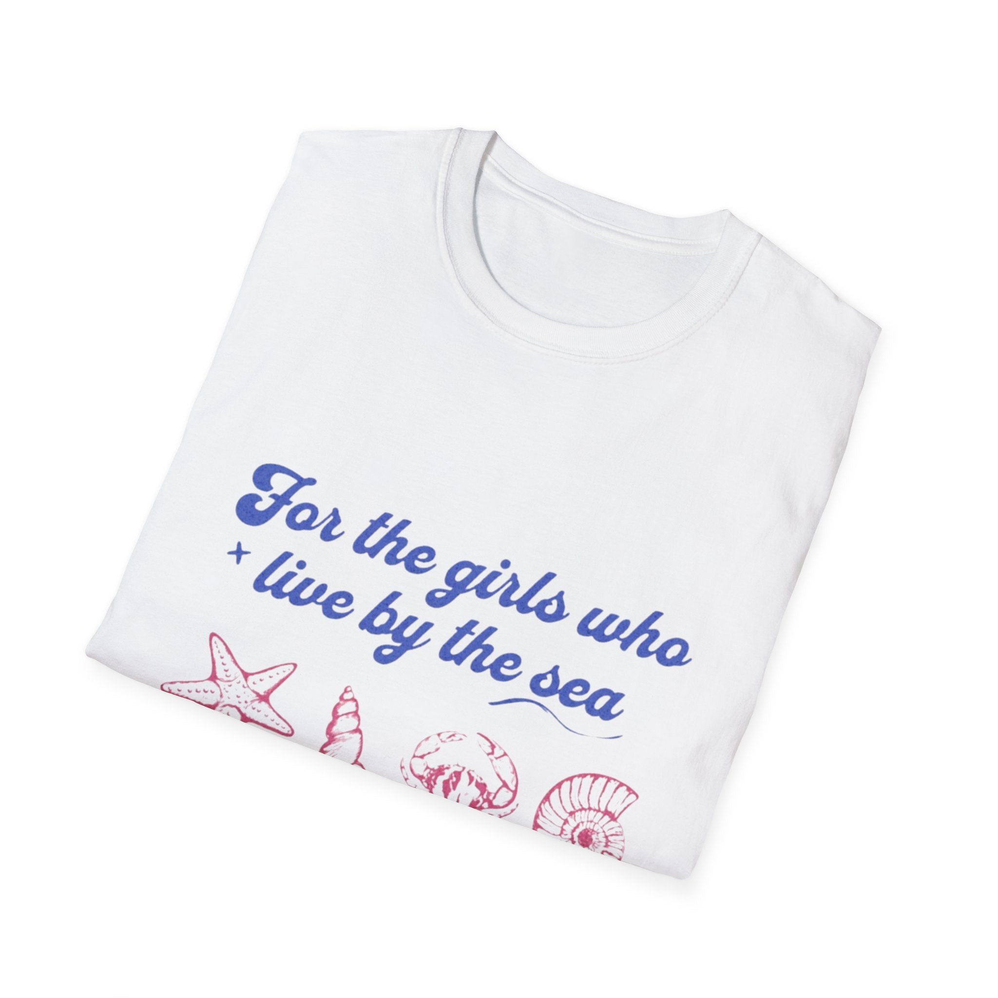 Coastal "For the Girls Who Live by the Sea" Graphic Tee
