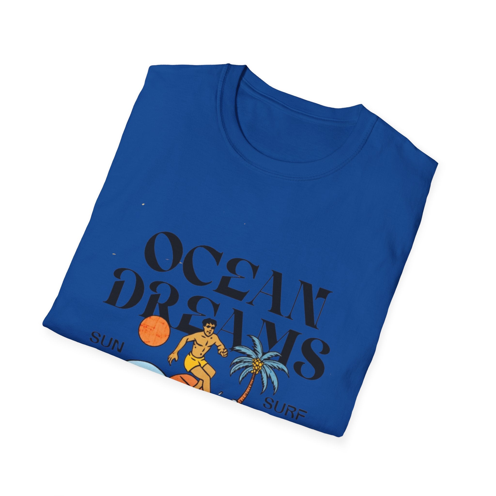 Ocean Dreams T-Shirt — Surf, Sun & Freedom Graphic Tee