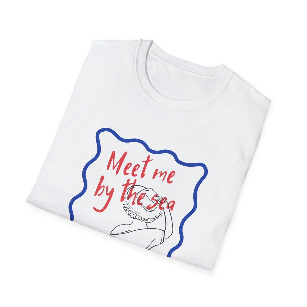 Meet Me By The Sea Nautical Beach T-Shirt — Graphic Tee