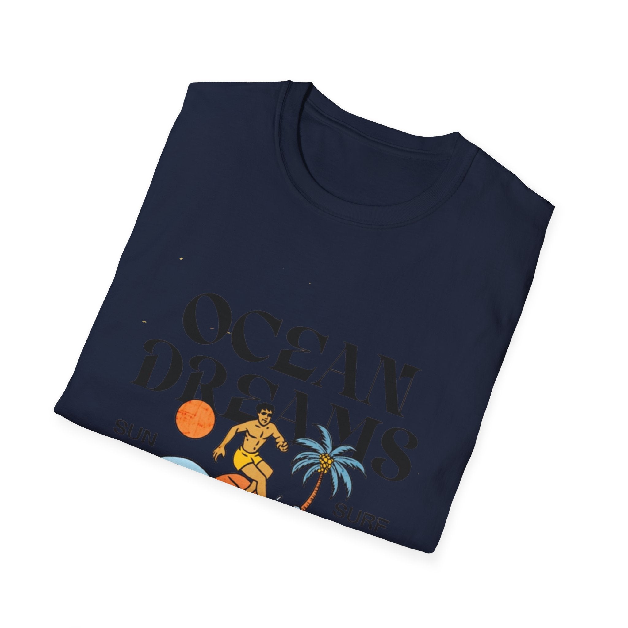 Ocean Dreams T-Shirt — Surf, Sun & Freedom Graphic Tee